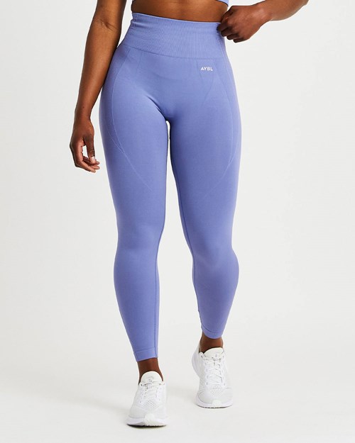 AYBL Balance V2 Seamless Leggings Bleu | IBTFKCU-58