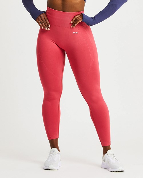 AYBL Balance V2 Seamless Leggings Rose | CXYGWRT-46
