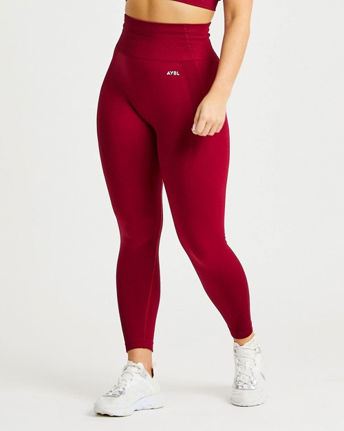 AYBL Balance V2 Seamless Leggings Rouge | KUSOXNZ-71