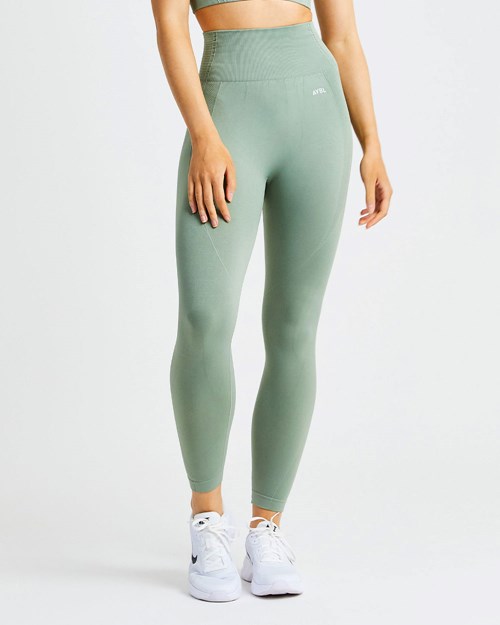 AYBL Balance V2 Seamless Leggings Vert Olive Vert | PQNREGB-26