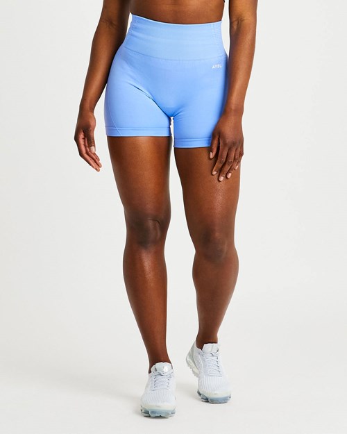 AYBL Balance V2 Seamless Shorts Bleu | EGHRJDP-05