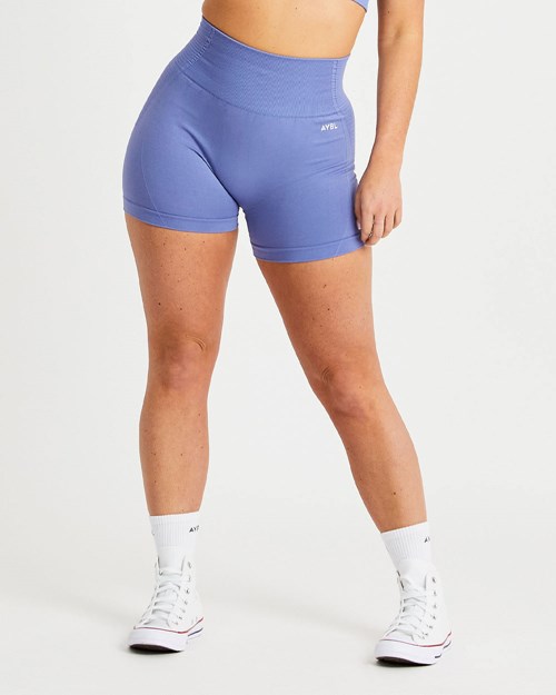 AYBL Balance V2 Seamless Shorts Bleu | XILVAYN-32