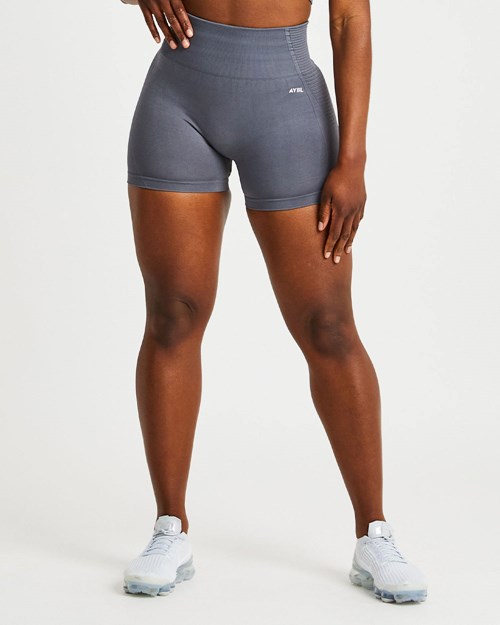 AYBL Balance V2 Seamless Shorts Grise | VTQPXRY-27
