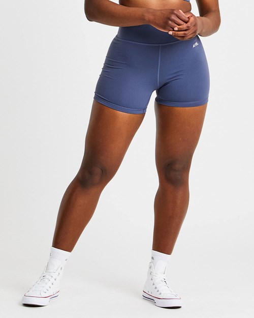 AYBL Core Shorts Bleu Marine Bleu | DBMYNOG-87