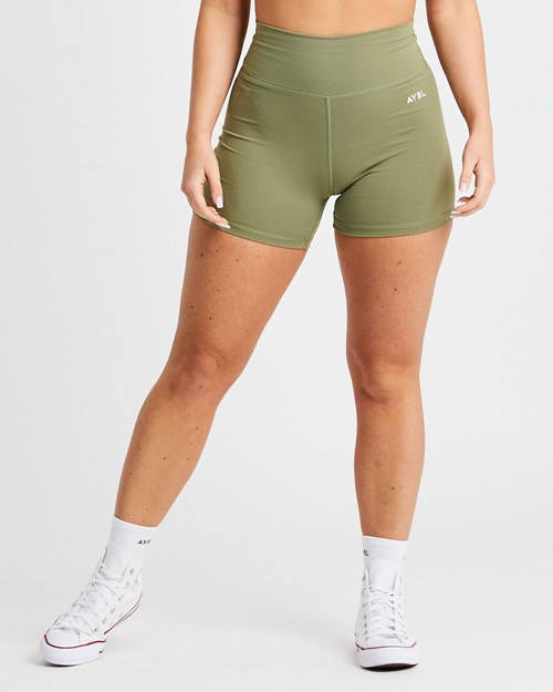 AYBL Core Shorts Vert Olive | SIWVLGM-85