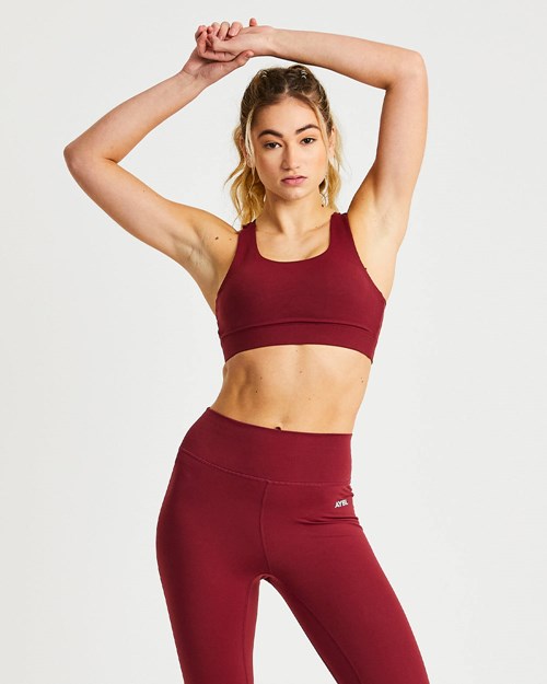 AYBL Core Sports Bra Mauve Wine | BHIWJUZ-20