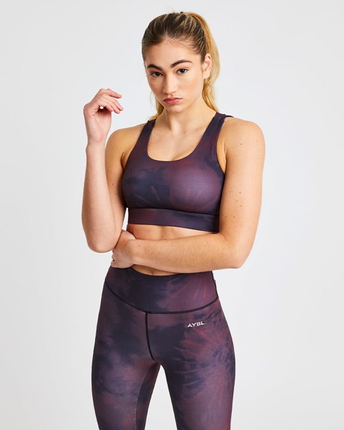 AYBL Core Sports Bra Rouge | XAEVIHR-81