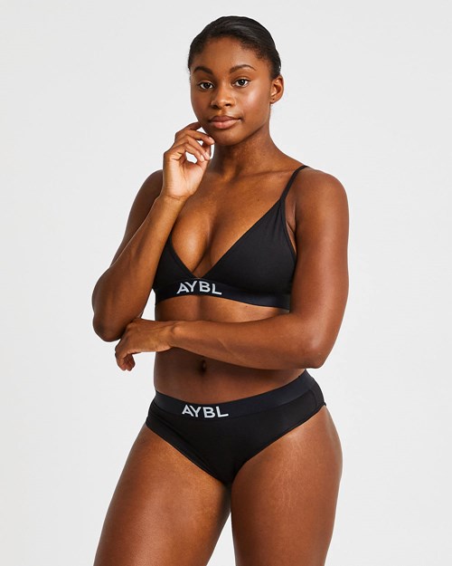 AYBL Coton Bra Noir | MUSJCYV-21