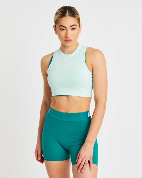 AYBL Course Crop Vest Menthe Vert | KCJXAQS-21