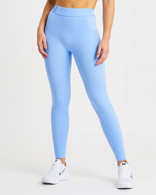 AYBL Course Leggings Bleu | BCAUKSW-94