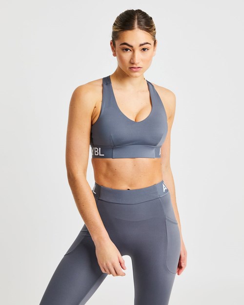 AYBL Course Sports Bra Grise | SOZQGFH-13