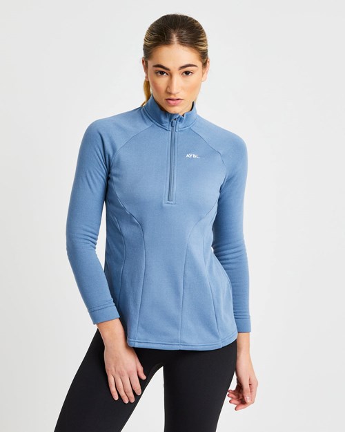 AYBL Effortless Fleece Bleu | WVJKHLD-14