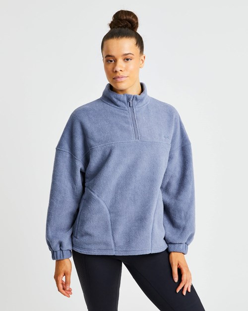 AYBL Effortless Oversized Fleece Bleu | ASVUPKN-60