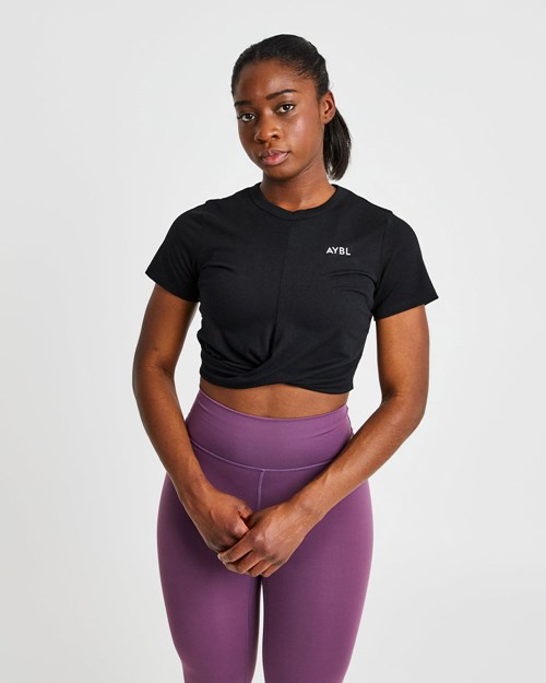 AYBL Element Twist Top Noir | IKQHETN-65
