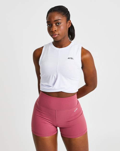 AYBL Element Twist Vest Blanche | FRHDYPU-07