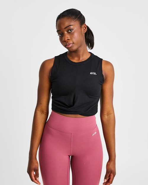 AYBL Element Twist Vest Noir | MTPORLC-12