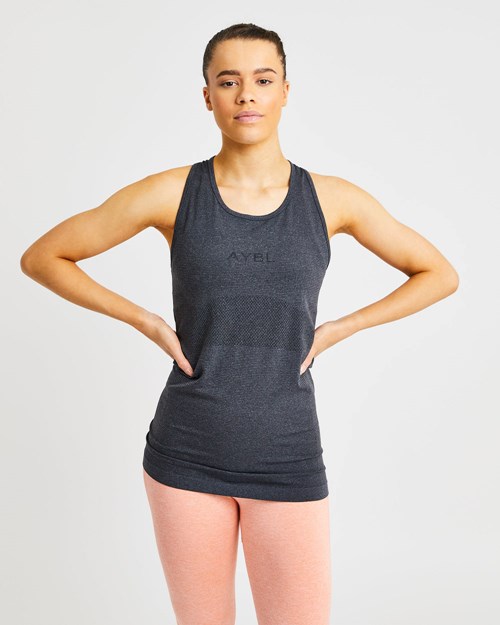 AYBL Embrace Seamless Vest Noir | TGUHAVL-78