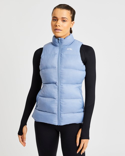 AYBL Everyday Gilet Bleu | UKQLTAX-96
