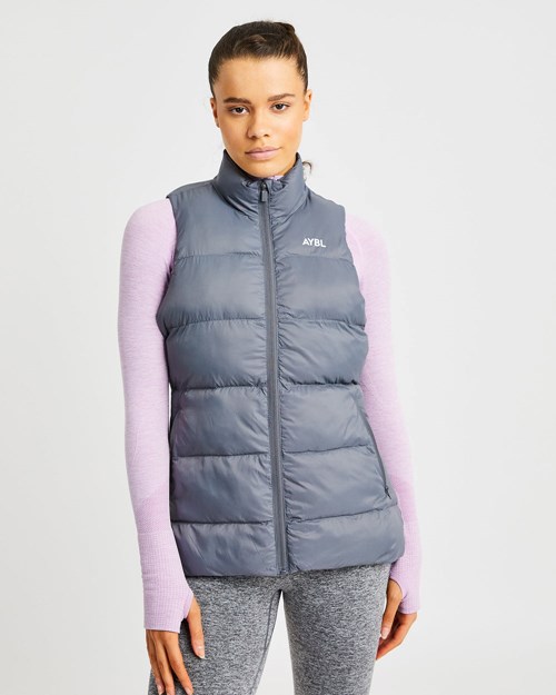 AYBL Everyday Gilet Charcoal | QLKTFGX-94