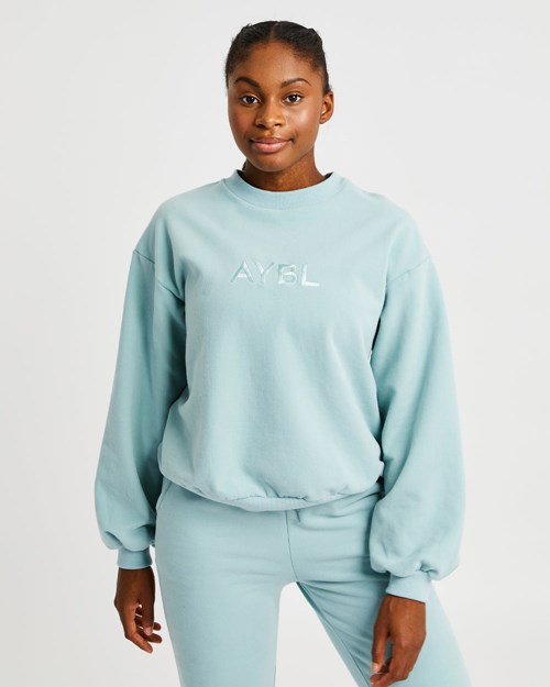 AYBL Everyday Oversized Pull Soft Sage | NRMAVXW-01