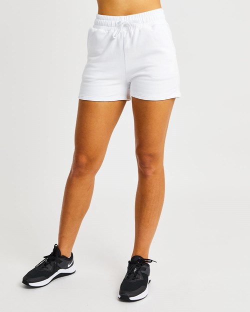 AYBL Everyday Oversized Shorts Blanche | QHRJLVX-01