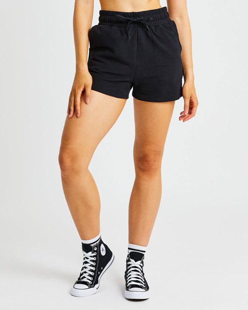 AYBL Everyday Oversized Shorts Noir | VERNLDQ-40