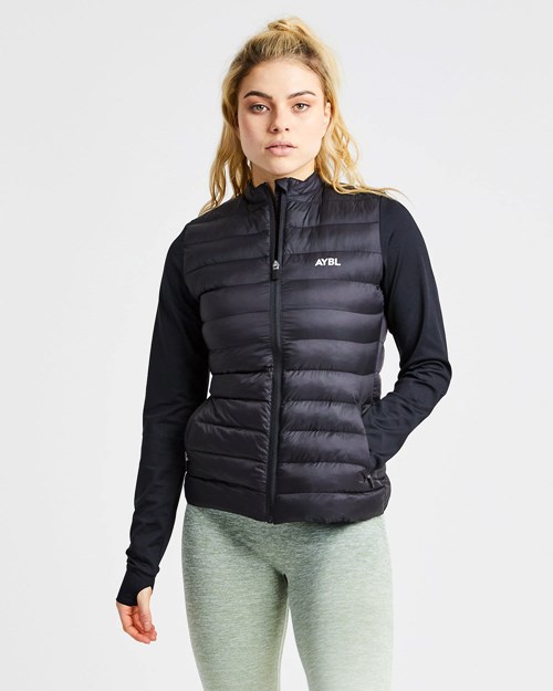 AYBL Everyday Rembourré Jacket Noir | NTDXJRO-08