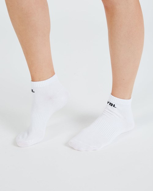 AYBL Everyday Trainer Socks (3 Pack) Blanche | YZWRPTE-18