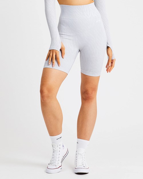 AYBL Evolve Animal Seamless Shorts Grise Clair | ZIUJFVW-30
