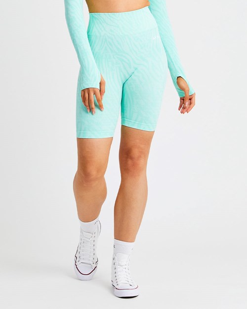 AYBL Evolve Animal Seamless Shorts Menthe Vert | LUCOJRS-26