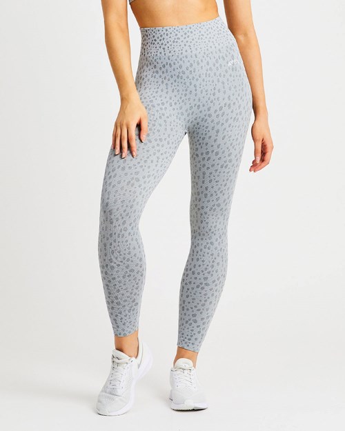 AYBL Evolve Speckle Seamless Leggings Grise Clair | EFDTGMC-37