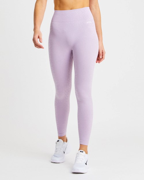 AYBL Evolve Speckle Seamless Leggings Lilac | ERAJXCF-30