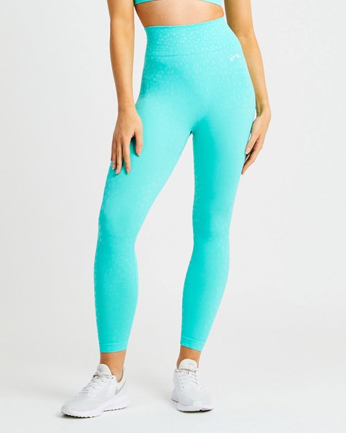 AYBL Evolve Speckle Seamless Leggings Vert | YTOLRCF-49
