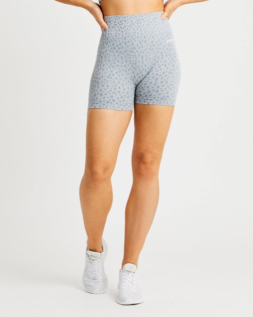 AYBL Evolve Speckle Seamless Shorts Grise Clair | UGWOJLM-50
