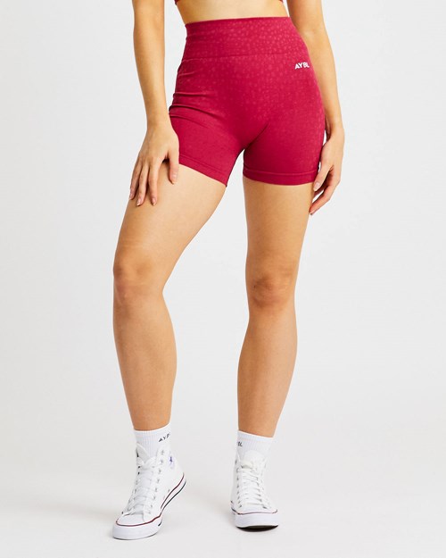 AYBL Evolve Speckle Seamless Shorts Raspberry | VLPCIJM-54
