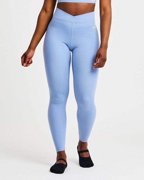 AYBL Flow Leggings Bleu | YLUPGBJ-83