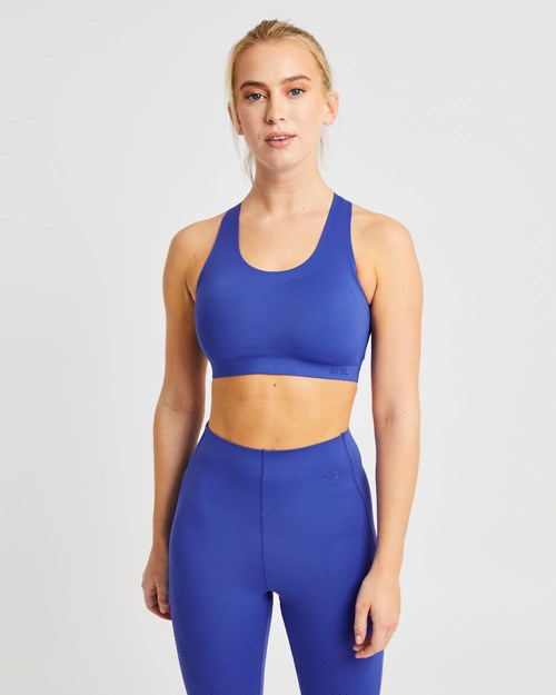 AYBL Fusion Sports Bra Bleu | NIZUQLY-59