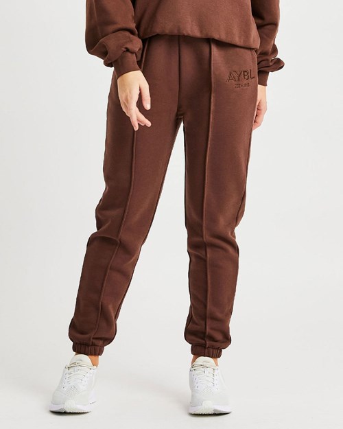 AYBL Luxe Joggers Marron | ANRQKXZ-87