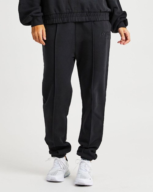 AYBL Luxe Joggers Noir | EUQGIOF-30