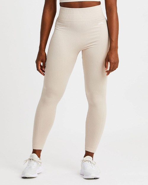 AYBL Luxe Seamless Leggings Sable | HTQDULX-06