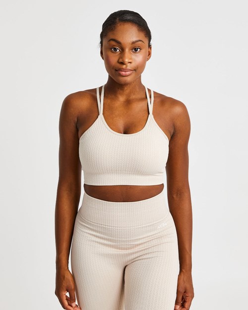 AYBL Luxe Seamless Sports Bra Sable | OUDLTGV-91