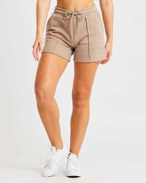 AYBL Luxe Shorts Mocha | ANIHWBO-78