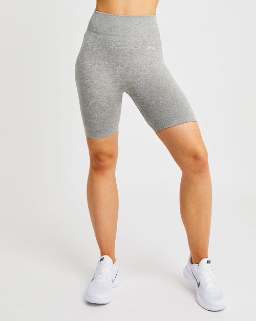 AYBL Motion Seamless Cycling Shorts Kaki | ZCOXVNF-09