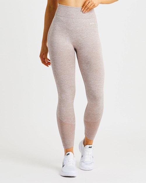 AYBL Motion Seamless Leggings Beige | JDZTCAO-69