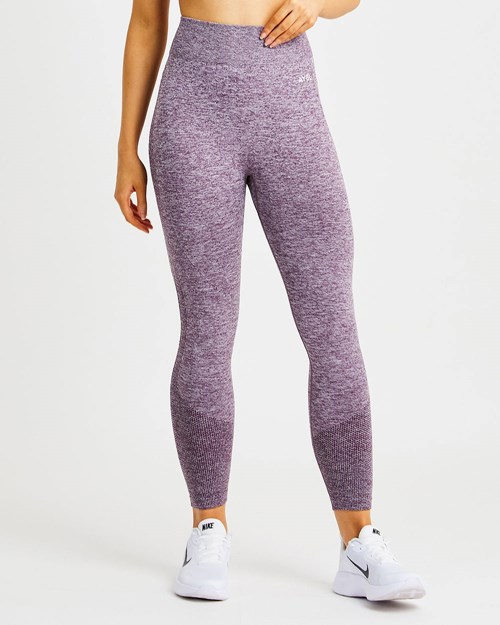 AYBL Motion Seamless Leggings Violette | OANWHPX-59