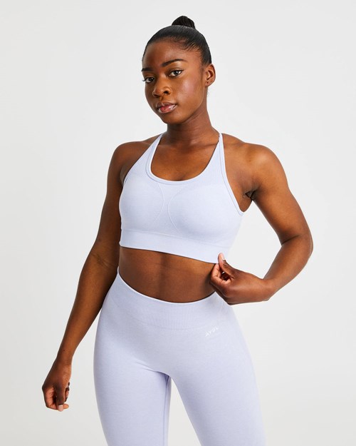 AYBL Motion Seamless Sports Bra Bleu | IMZCGHA-79