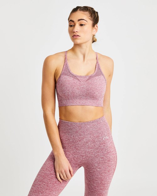 AYBL Motion Seamless Sports Bra Rouge | EZBXMUL-09