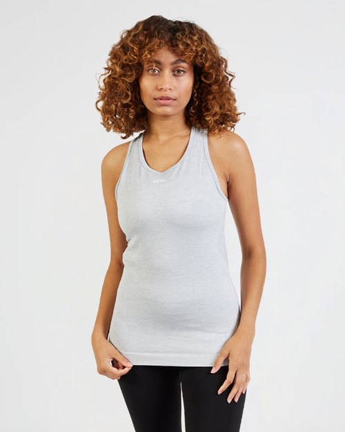 AYBL Motion Seamless Vest Bleu | QHXITBZ-04
