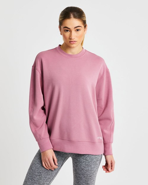 AYBL Oversized Jumper Rose Rose | ZCPQLNU-63