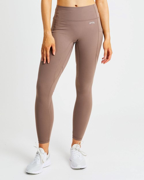 AYBL Pace Leggings Marron | YMUZEGA-46